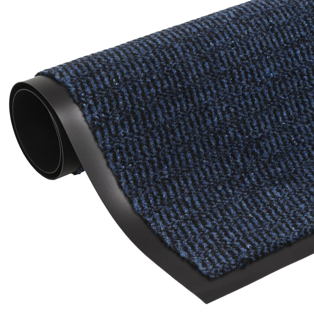 VidaXL Fußmatte, getuftet, 60 x 180 cm, Blau