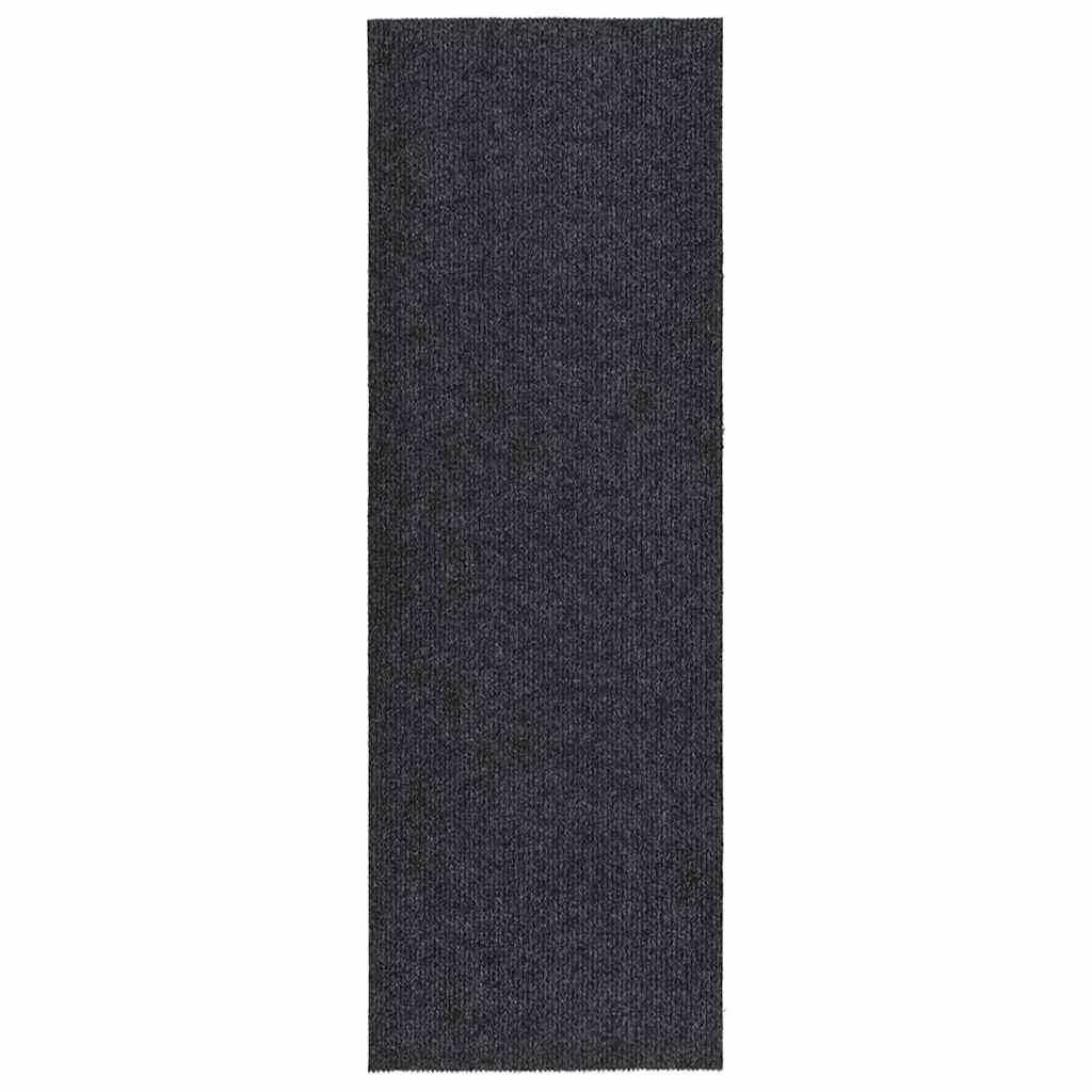 Vidaxx Trockenmatte 100x300 cm anthrazit -geläutet