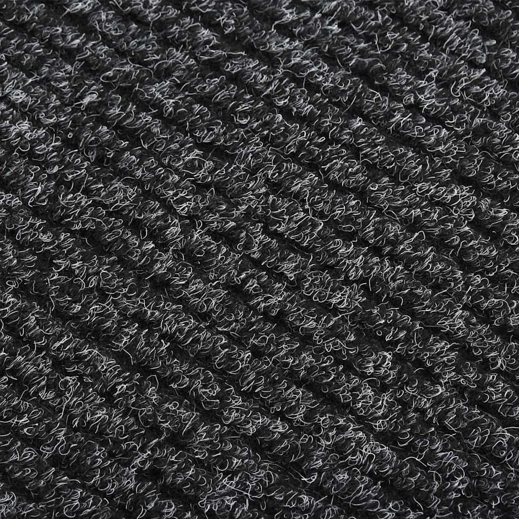 Vidaxx Trockenmatte 100x300 cm anthrazit -geläutet