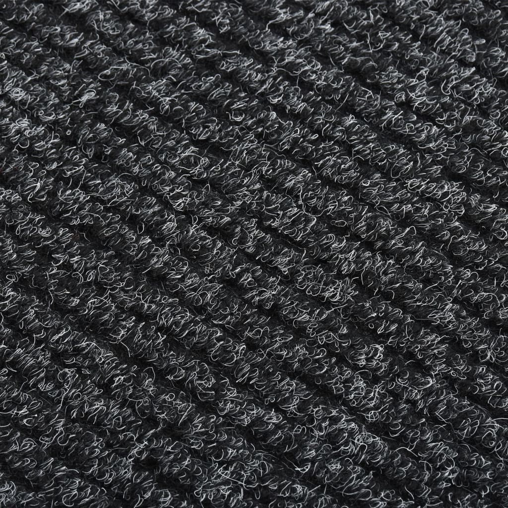 Vidaxx Trockenmatte 100x450 cm anthrazit -gelöscht