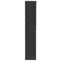 Vidaxl droogloopmat 100x500 cm antracietkleurig