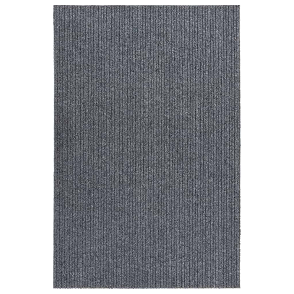 VidaXL Fußmatte 100x150 cm grau