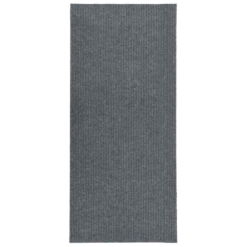 Vidaxl Fußmatte 100x250 cm Grau