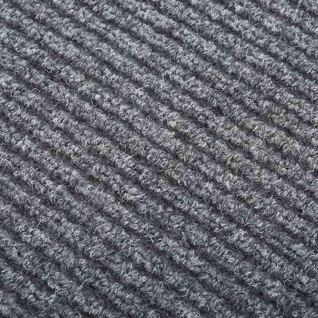 Vidaxl Fußmatte 100x250 cm Grau