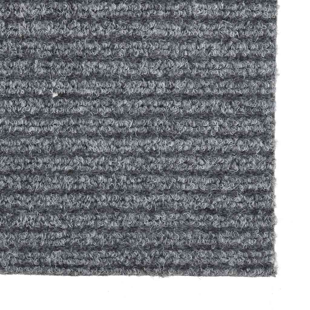 Vidaxl Fußmatte 100x250 cm Grau