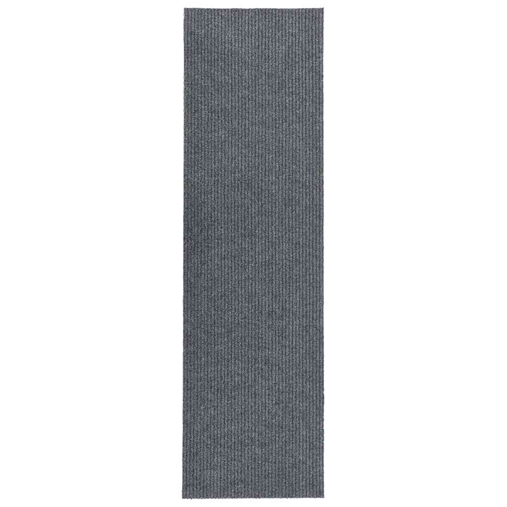 Vidaxl Fußmatte 100x400 cm grau