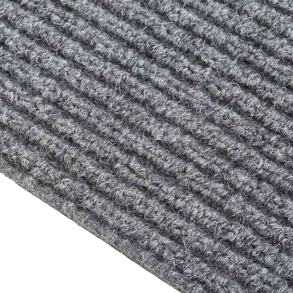 Vidaxl Fußmatte 100x400 cm grau