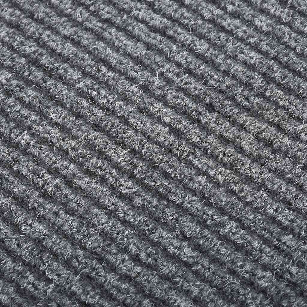 Vidaxl Fußmatte 100x400 cm grau
