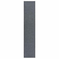 Vidaxl droogloopmat 100x500 cm grijs
