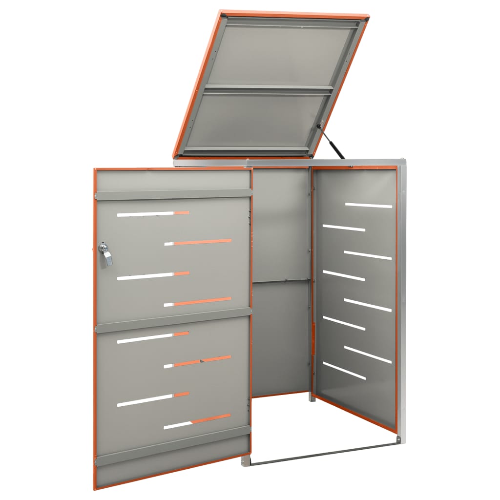 VIDAXL -Container peicher nur 69x77,5x112,5 cm Edelstahl