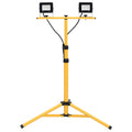 Vidaxl spotlight met statief led 2x20 w koudwit