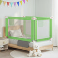 VidaXL Kinderbettgitter 140x25 cm Stoff Grün