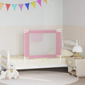 Vidaxl bedhekje peuter 90x25 cm stof roze