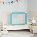 VidaXL Kleinkind-Bettgitter 100x25 cm Stoff Blau