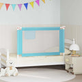 VidaXL Kinderbettgitter 120x25 cm Stoff Blau