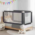 Vidaxl bedhekje peuter 160x25 cm stof donkergrijs