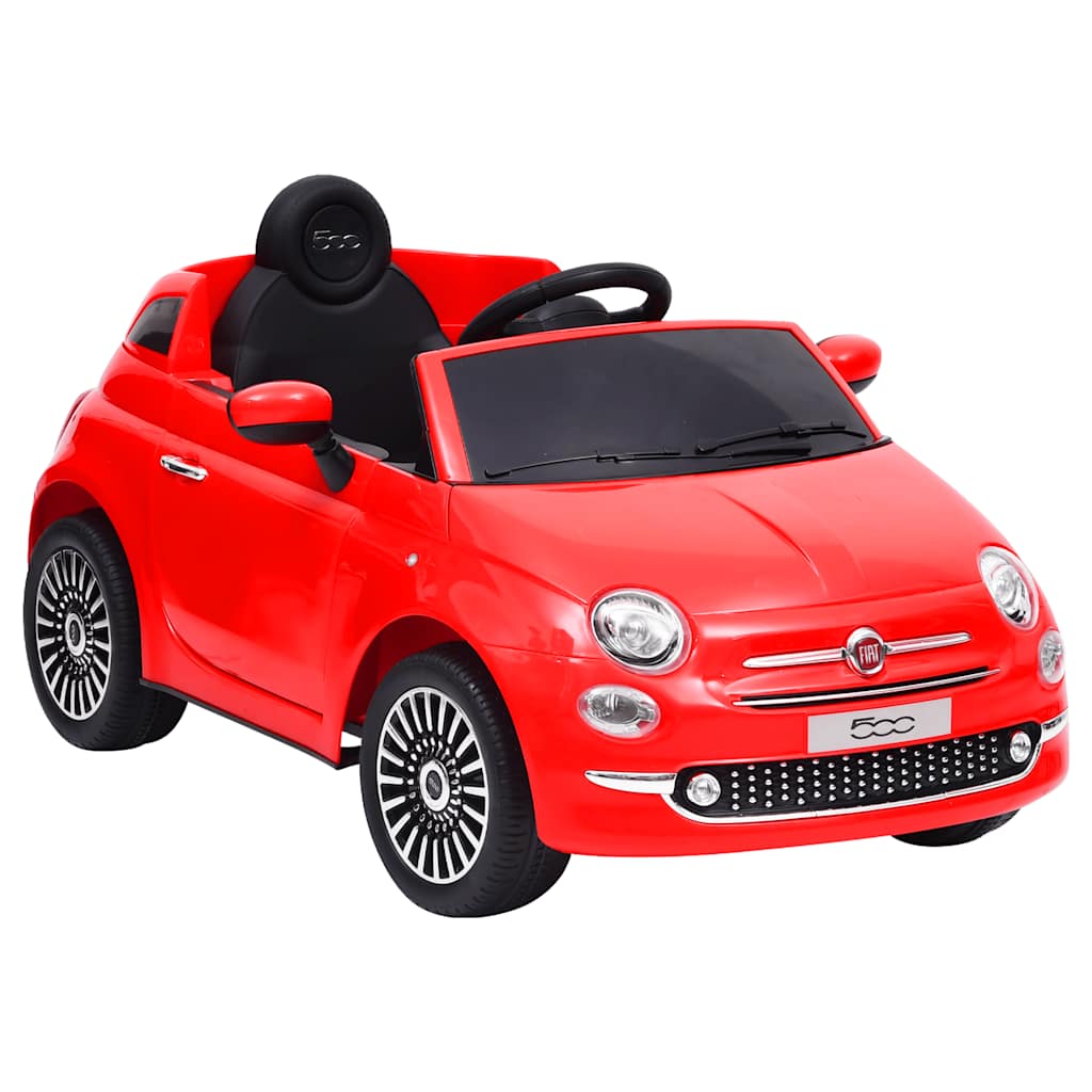 Vidaxx Kinderauto Fiat 500 Elektro rot