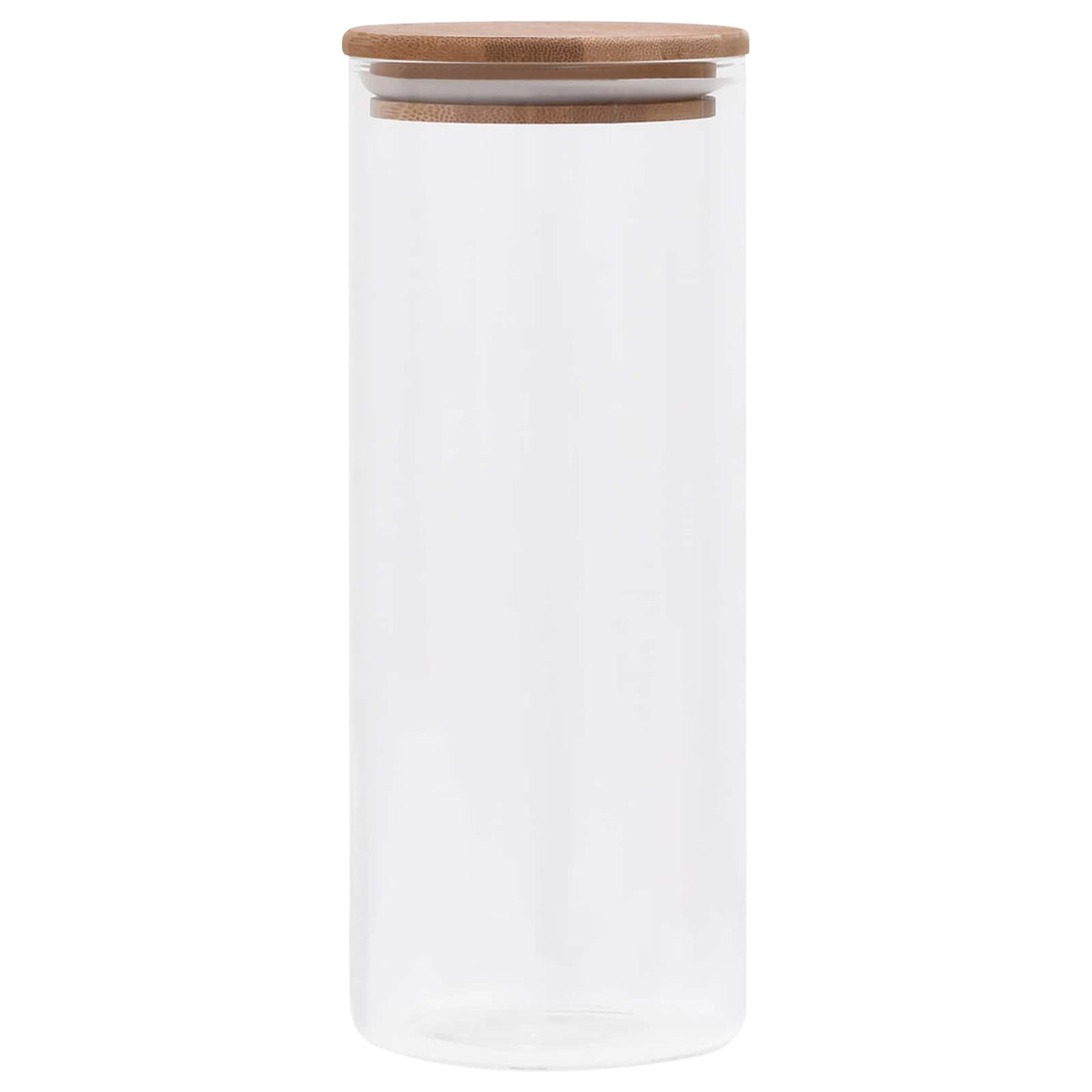 Vidaxl glazen jar 10 pcs doorzichtig 8,5 x 8,5 x 21,5 cm glas