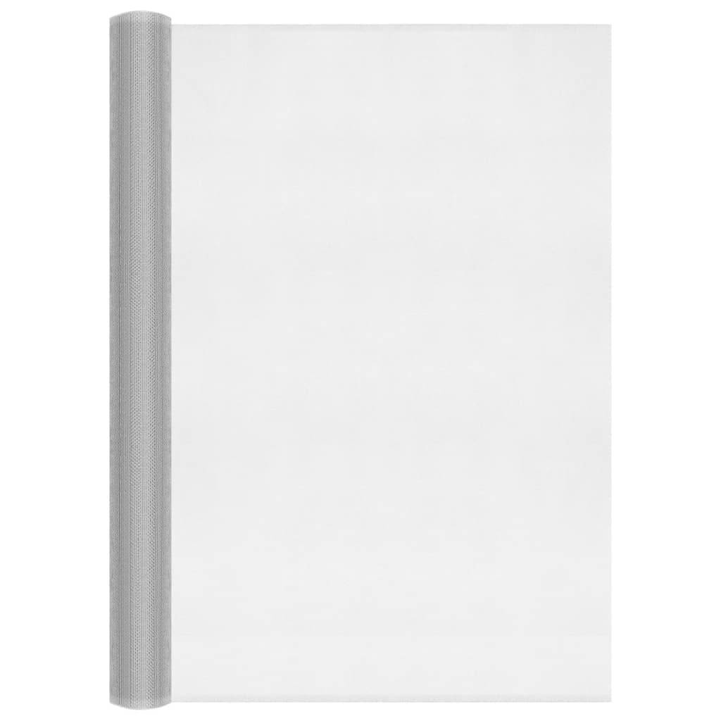 VidaXL Mesh 80x500 cm Aluminium Silberfarben