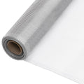 Vidaxl gaas 100x2000 cm aluminium zilverkleurig