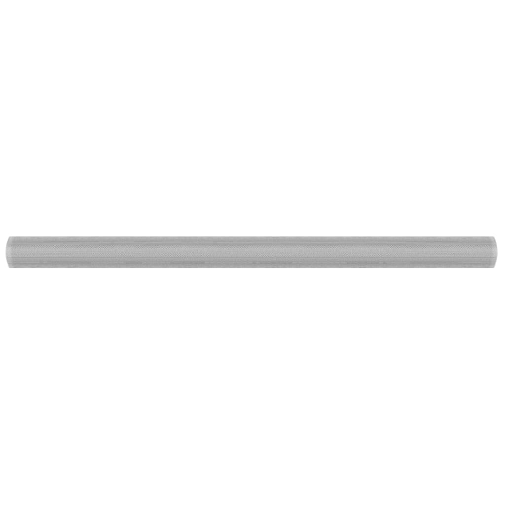 Vidaxl gaas 112x500 cm aluminium zilverkleurig