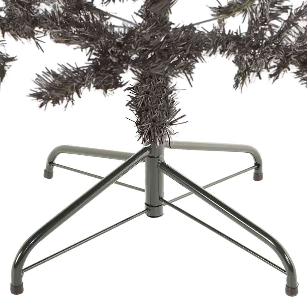 VidaXL Weihnachtsbaum schmal 180 cm schwarz