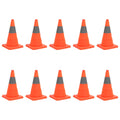 VidaXL Pop-Up-Verkehrskegel, 10 Stück, 42 ​​cm