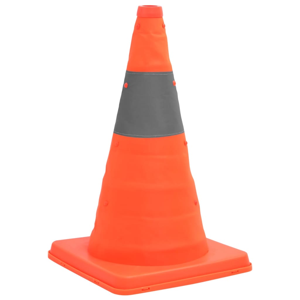 VidaXL Pop-Up-Verkehrskegel, 10 Stück, 42 ​​cm