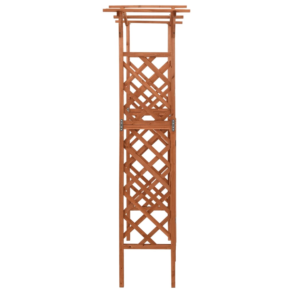 VidaXL Pergola mit Port 116x40x204 cm Festkieferholz