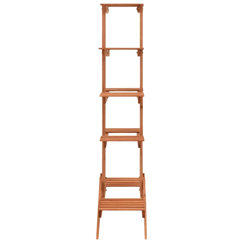 Vidaxl plantenrek 83x25x132 cm massief vurenhout