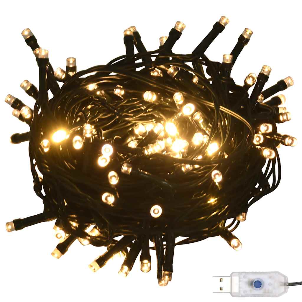 VidaXL 61-teiliges Weihnachtskugel-Set mit Spitze und 150 LEDs, Gold und Bronze