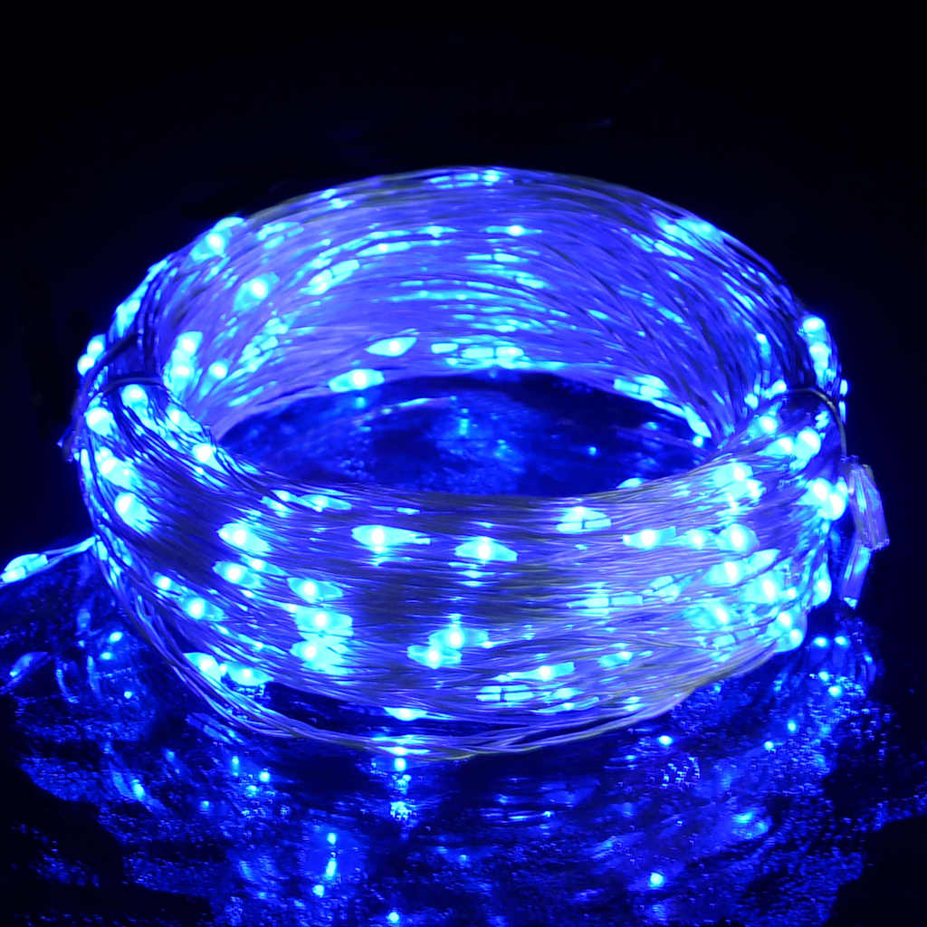VidaXL Lichterkette mit 150 LEDs, 15 m, Blau