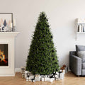 Vidaxl 100-delige kerstballenset zwart