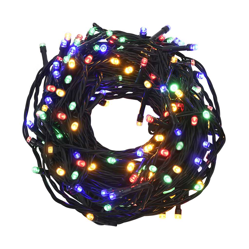 VidaXL Lichterkette mit 400 LEDs und 8 Effekten, 40 m, mehrfarbig