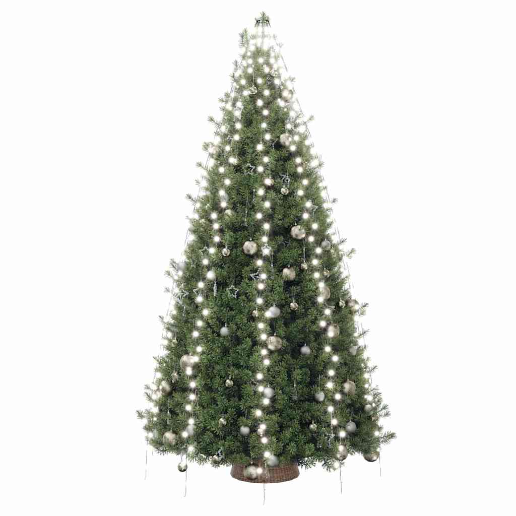 Vidaxl kerstboomverlichting met 400 led's koudwit net 400 cm