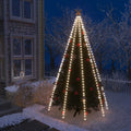 Vidaxl kerstboomverlichting met 400 led's koudwit net 400 cm