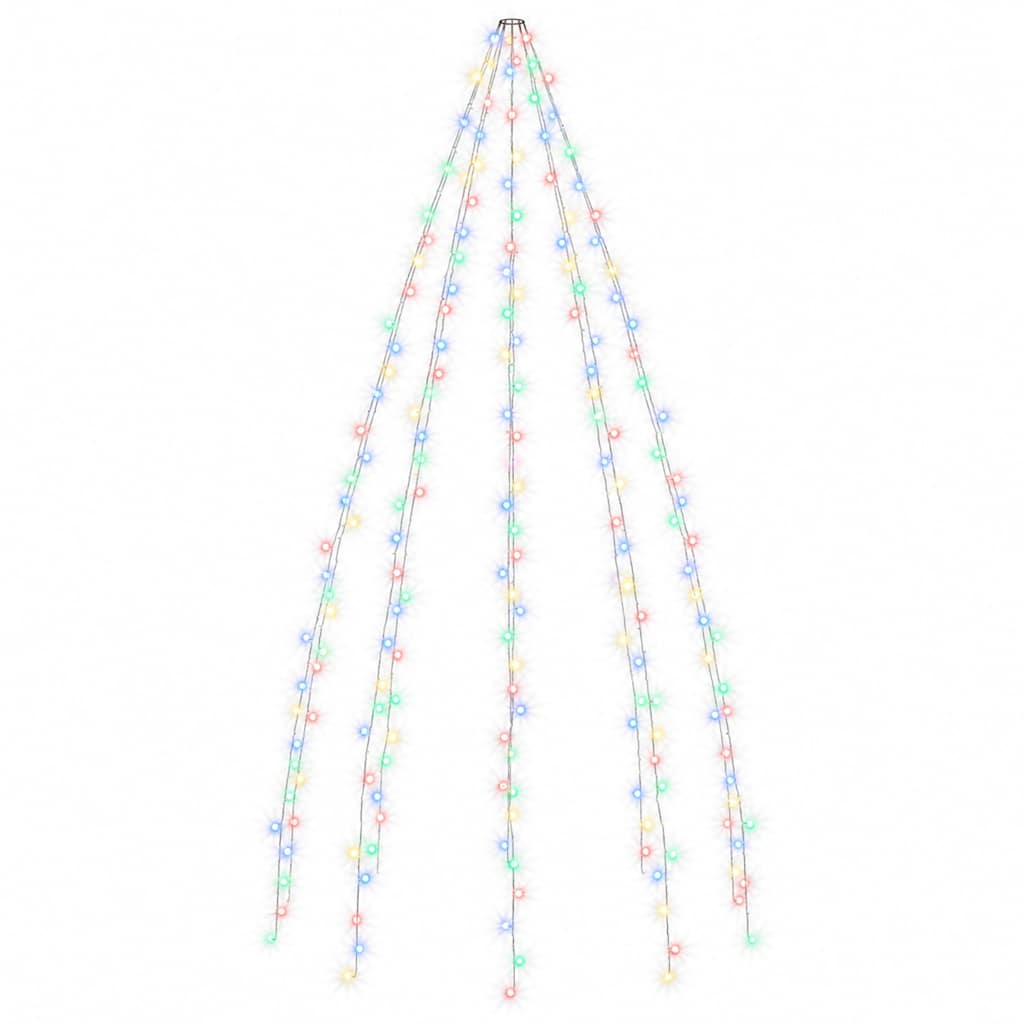 Vidaxl kerstboomverlichting met 400 led's meerkleurig net 400 cm
