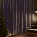 VidaXL Lichterkette mit 300 LEDs und 8 Funktionen, 3 x 3 m, Blau