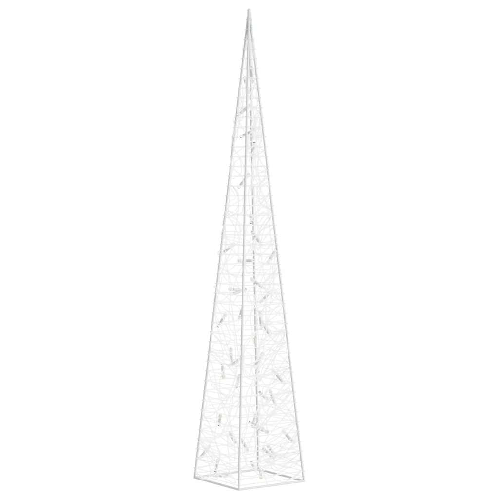 Vidaxl lichtkegel decoratief led 90 cm acryl warmwit