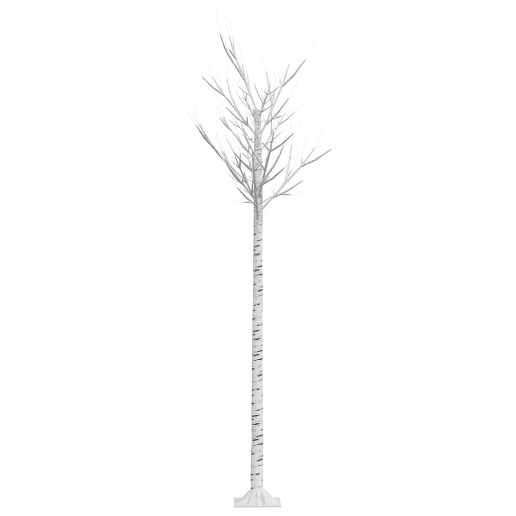 Vidaxl kerstboom wilg met 200 warmwitte led's binnen en buiten 2,2 m