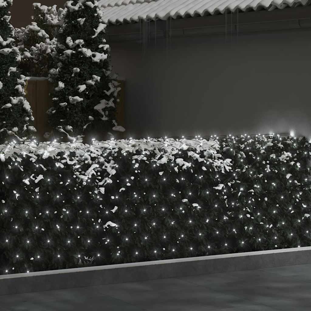 Vidaxl kerstnetverlichting 544 led's binnen en buiten 4x4 m koudwit