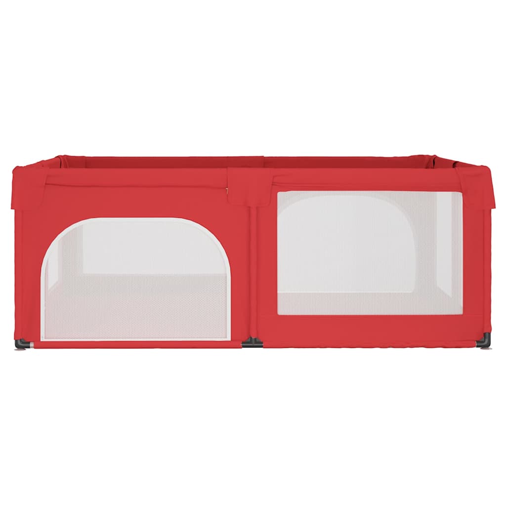 VidaXL Babybox mit 2 Türen, Oxford-Gewebe, rot