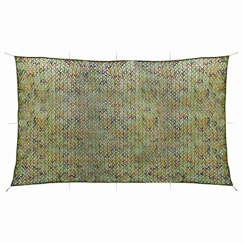 Vidaxl Tarnnetz mit Schutzhülle 3x7 m grün