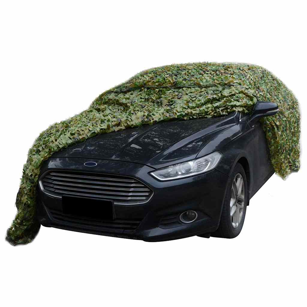 Vidaxl Tarnnetz mit Schutzhülle 3x7 m grün