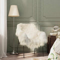 VidaXL Schaffell (60-70)x(90-100) cm Cremefarben