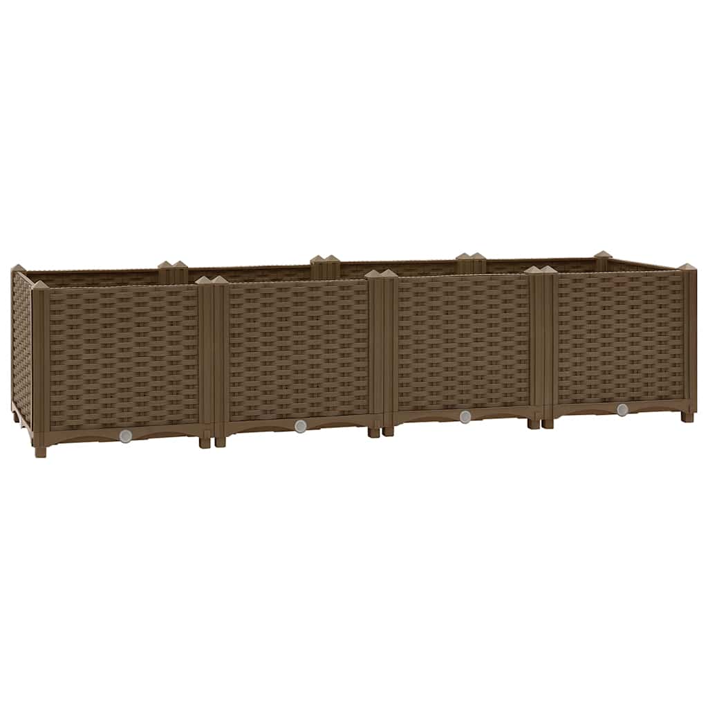 Vidaxl verhoogd bed 160x40x38 cm polypropyleen