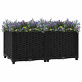 Vidaxl verhoogd bed 80x40x38 cm polypropyleen