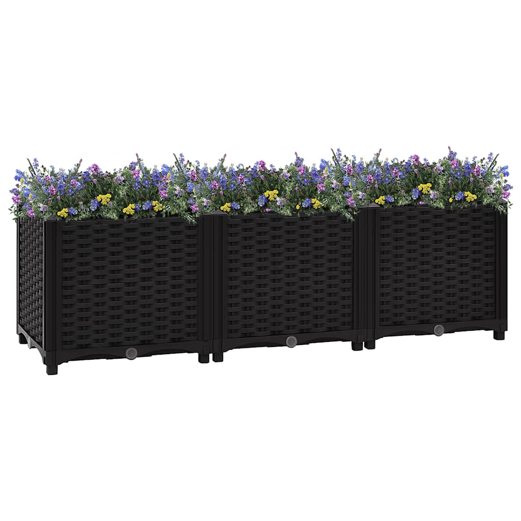 VIDAXL -Flanzer Höhe 120 x 40 x 38 cm Polypropylen