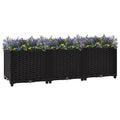 VIDAXL -Flanzer Höhe 120 x 40 x 38 cm Polypropylen