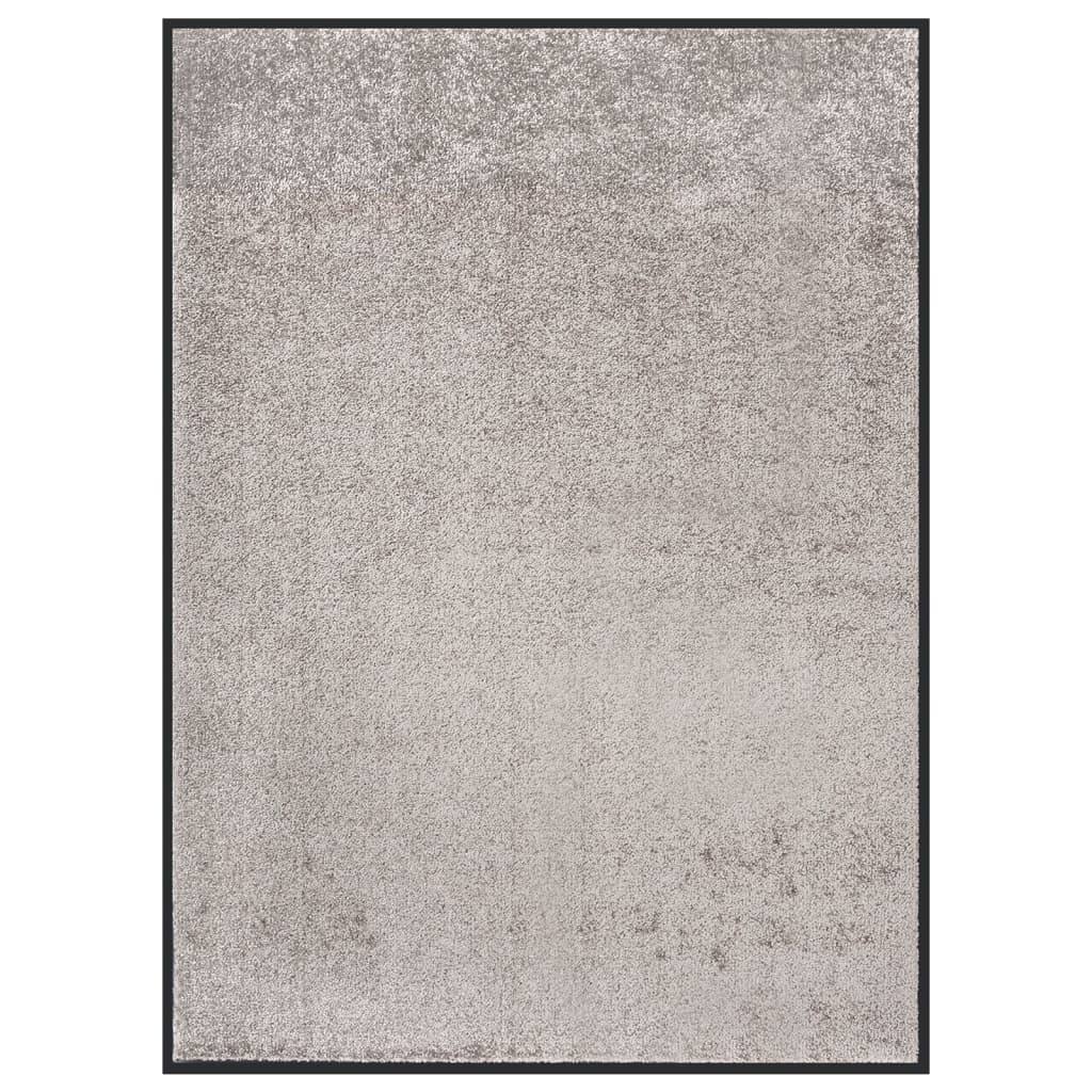 VidaXL Fußmatte 60x80 cm grau